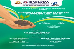 Mangrove Forestation  To Restore Muttukadu lake  on 22nd Jan 2025